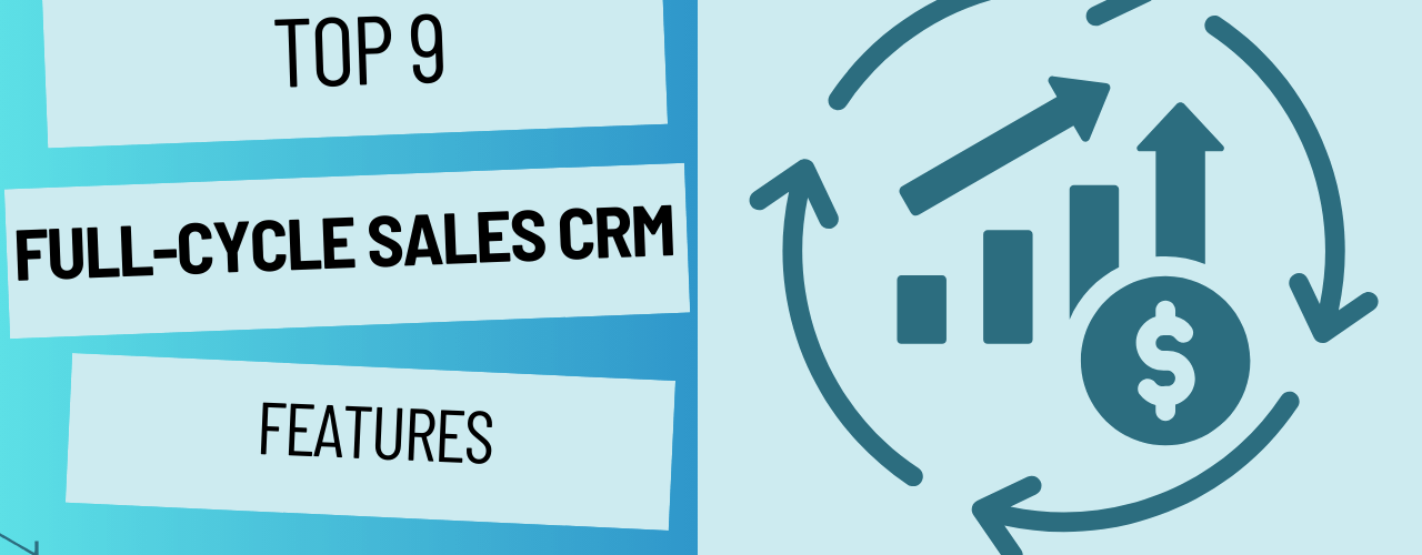 full sales cycle crm features